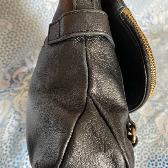 USED AUTHENTIC SISLEY LEATHER SLING BAG - Picture 13 of 16